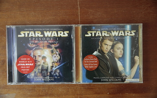 John Williams - Star Wars Episode I ja II CD