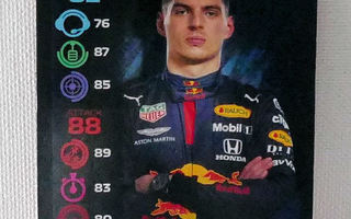 Max Verstappen Racer Topps Turbo Attax F1 Formula 1 2020 #23