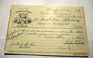 1900 Sandvikens Aktiebolag lasku