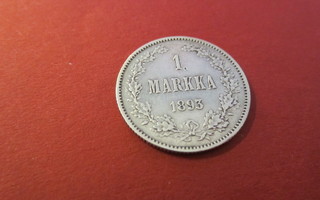 1 markka 1893