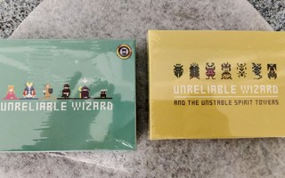 Unreliable wizard + Unstable Spirit Towers -lautapeli