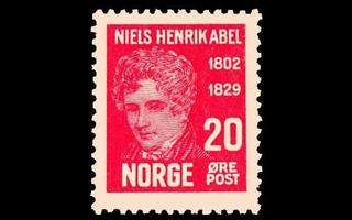 Norja 152 ** Niels Abel 20 öre (1929)