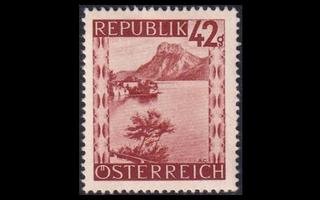 Itävalta 758 ** Käyttösarja maisemia 42 g (1945)