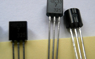 Transistori BC337  NPN 45V, 700mA  10 kpl