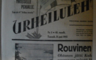 Suomen Urheilulehti Nro 5/1945 (25.2)