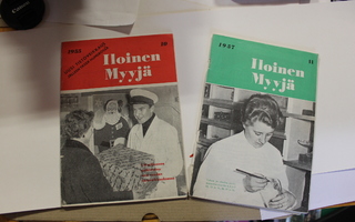 Iloinen myyjä lehdet 1955-10 ja 1957-11