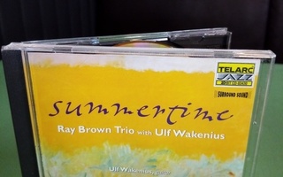 CD RAY BROWN TRIO WITH ULF WAKENIUS :  SUMMERTIME