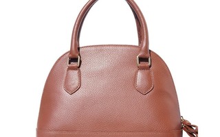 Brown Handbag "Bowling"