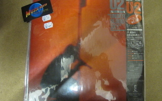 U2 - UNDER A BLOOD RED SKY LP  1ST JAPANI PAINOS M-/M-