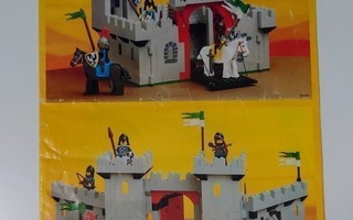 LEGO HARVINAISUUS 6073 Knight's Castle (Black Falcons)v.1984