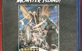 GODZILLA ON MONSTER ISLAND Blu-ray 1972 Kraken Toho