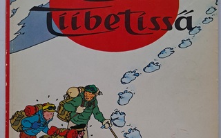 TINTIN SEIKKAILUT 5 - Tintti Tiibetissä (Otava 1p. 1971)