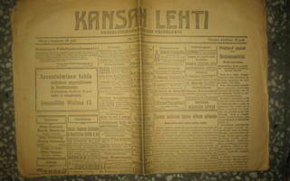 Sanomalehti: Kansan Lehti 29.6.1920