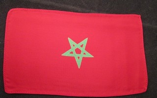 Pöytälippu: Marokon lippu! (H573)