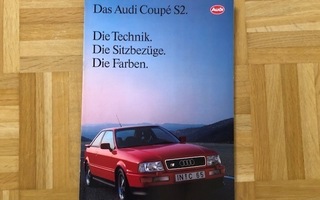Värikartta & tekniset tiedot Audi Coupe S2, 1992/1993