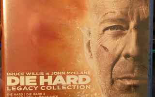 Die Hard Legacy Collection (Blu-Ray) Uusi ja muoveissa