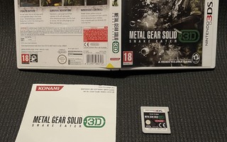 Metal Gear Solid Snake Eater 3D 3DS -CiB