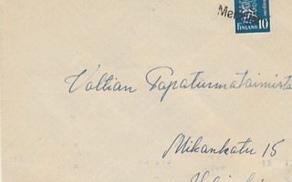 1947 Kirje , rivileima Menkijä
