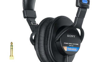 Sony MDR7506 kuulokkeet ja kuulokemikrofoni Lang