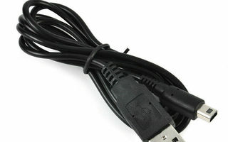 USB tiedonsiirto Latauskaapeli 3DS, DSi, DSi XL (UUSI)