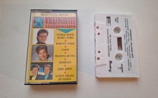 YKKÖSHITIT - 80-LUVUN HITIT c-kasetti ( mm. Mona Carita )