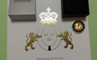Ruotsi, Prinsessa Estelle kulta mitali, vain 250 kpl.