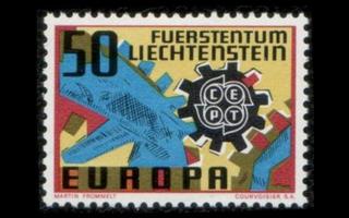 Liechtenstein 474 ** Europa (1967)