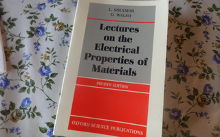 lectures on the electrial of materials  4