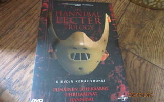 The Hannibal Lecter Trilogy dvd boxi.