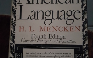 H. L. Mencken: The American Language (Hardcover)