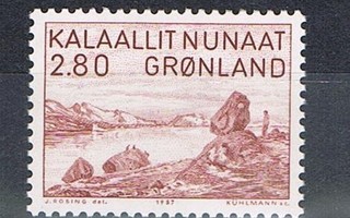Grönlanti 1987 - Taiteilija P. Rosing  ++