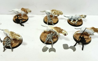 The Lord of the Rings - 6kpl Warg Riders