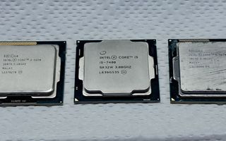 5kpl suoritin Intel i5-xxxx + AMD