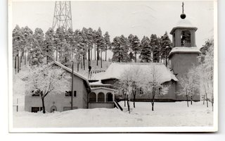 Lahti:  ortodoksinen kirkko talvella