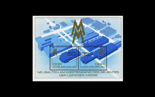 DDR 3267-8BL99 ** Leipzigin kevätmessut (1989)