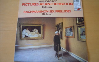 LP Mussorgsky, PICTURES AT AN EXHIBITION ym, piano