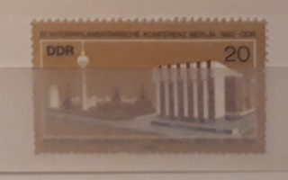 DDR 1980 - Interparlamentaarinen konferenssi  ++