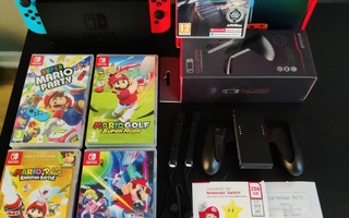 Nintendo Switch v2 -paketti liki täysillä takuilla
