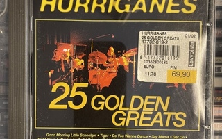 HURRIGANES - 25 Golden Greats cd (v. 1997 originaali)