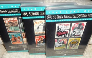 Suomen Filmiteollisuuden Parhaat 1940-luku 1-3 [12x DVD]