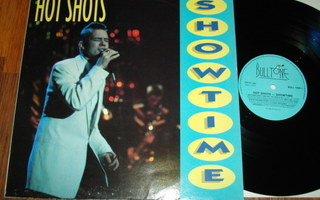 HOT SHOTS - showtime - LP 1990 suomi soul,funk EX