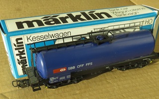 Märklin SBB telitankkivaunu