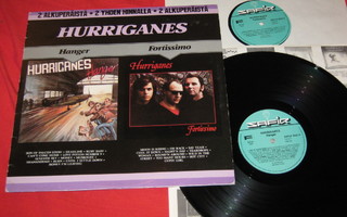 HURRIGANES - Hanger / Fortissimo - 2x LP 1990 EX-/EX-