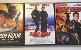 Rush Hour -trilogia (3DVD) Jackie Chan & Chris Tucker