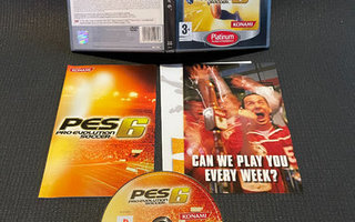 Pro Evolution Soccer 6 Platinum PS2 CiB