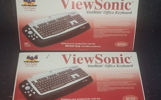 2 x Viewsonic KP202 PS/2 näppäimistöjä (Ranska / FR)