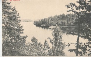 Inkoo Barösund kortti viimevuosisadan alusta