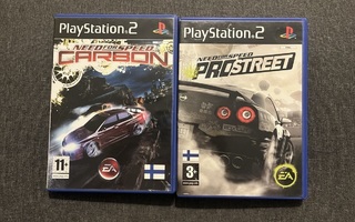 Need For Speed - Carbon & ProStreet PS2