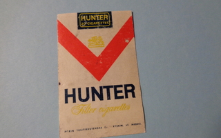 TT-etiketti Hunter filter cigarettes