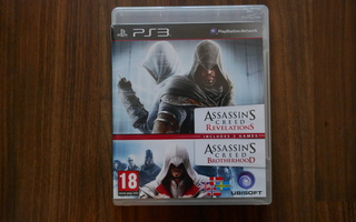 Assassin’s Creed Brotherhood / Revelations double pack (PS3)
